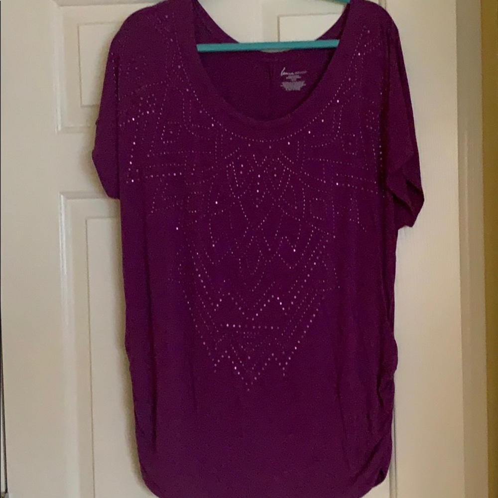 Lane Bryant 18/20 Short Sleeved Shirt EUC
